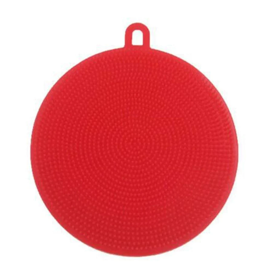 1344 SILICONE DISH SCRUBBER SPONGE MILDEW FREE, NON STICK, HEAT RESISTANT