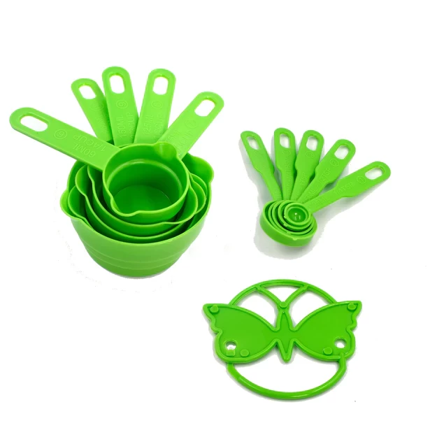 2646 G 11 PC MEASURING CUP SET FOR POURING AND PICKING OF VARIOUS FOOD ITEMS AND ALL WITH NICE MEASUREMENTS.