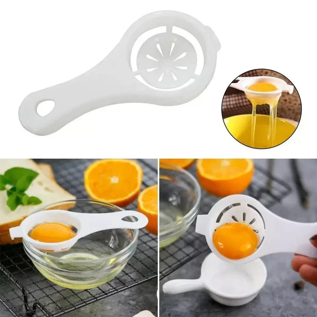 2885 EGG YOLK SEPARATOR, EGG WHITE YOLK FILTER SEPARATOR, EGG STRAINER SPOON FILTER EGG DIVIDER