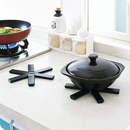 0775 FOLDABLE NON-SLIP HEAT RESISTANT KITCHEN HOTMAT