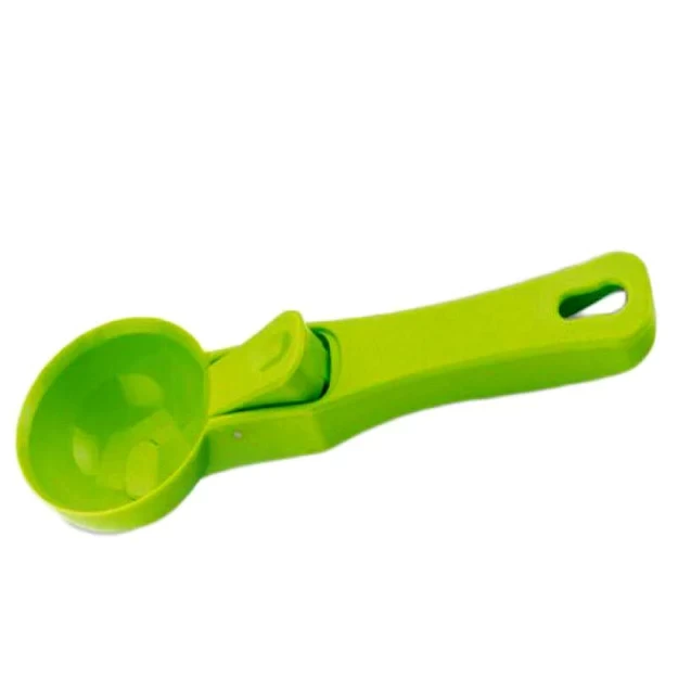0625 PLASTIC ICE CREAM SCOOP, 1 PC, GREEN