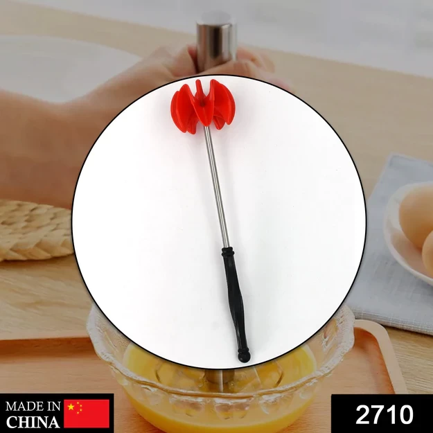 2710 MANUAL HAND MIXER USED IN ALL KINDS OF HOUSEHOLD AND OFFICIAL PLACES FOR MIXING FOOD STUFFS AND ITEM PURPOSES.