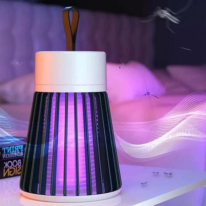 6402 MOSQUITO KILLER MACHINE MOSQUITO KILLER USB POWERED BUG ZAPPER MOSQUITO LAMP FOR HOME ELECTRIC LED LAMP MOSQUITO KILLER INDOOR / OUTDOOR MOSQUITO TRAP MACHINE