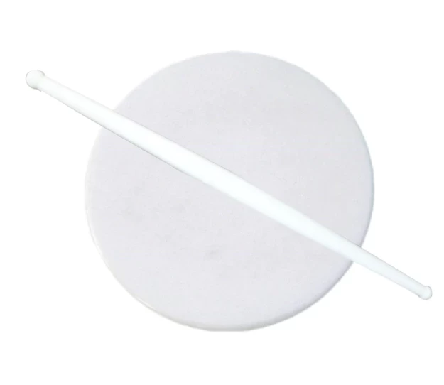 2136 WHITE PLASTIC ROLLING BELAN FOR CHAPATI MAKING