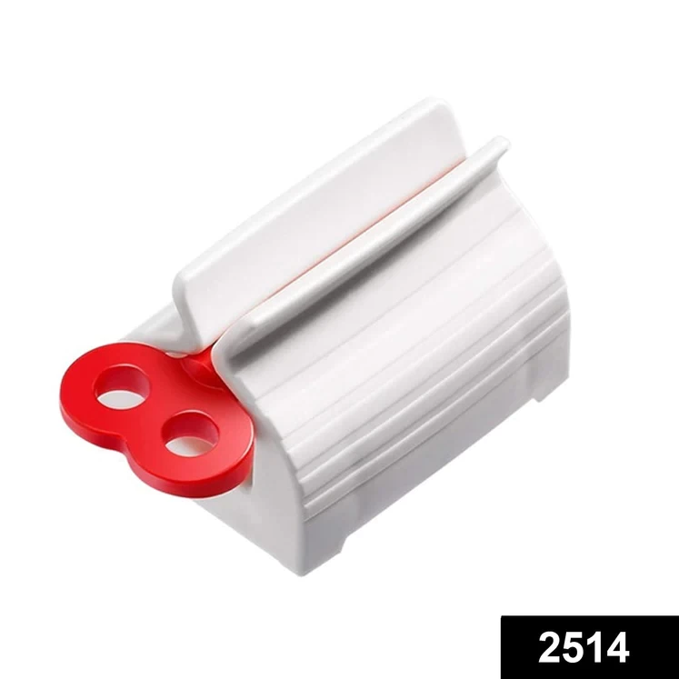2514 ROLLING TUBE TOOTHPASTE SQUEEZER TOOTHPASTE SEAT HOLDER STAND